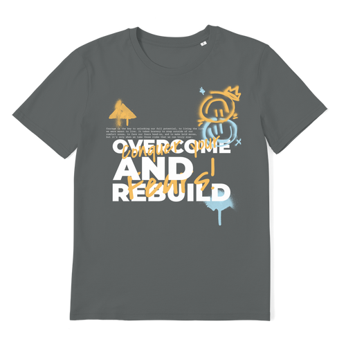 ZerofeaR Conquer Premium Organic Adult T-Shirt