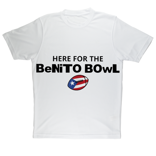 Benito Bowl Sublimation Performance Adult T-Shirt