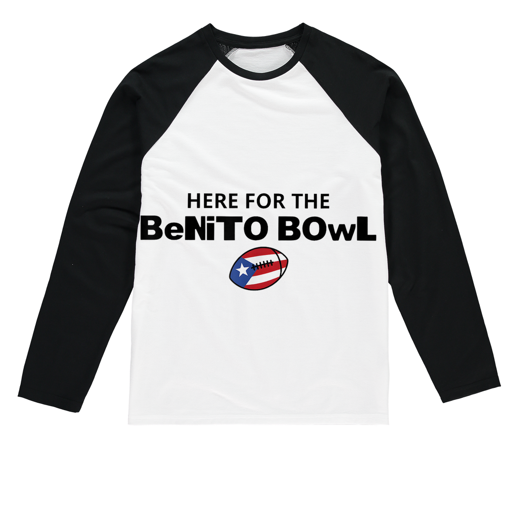 Benito Bowl ZerofeaR Baseball Long Sleeve T-Shirt