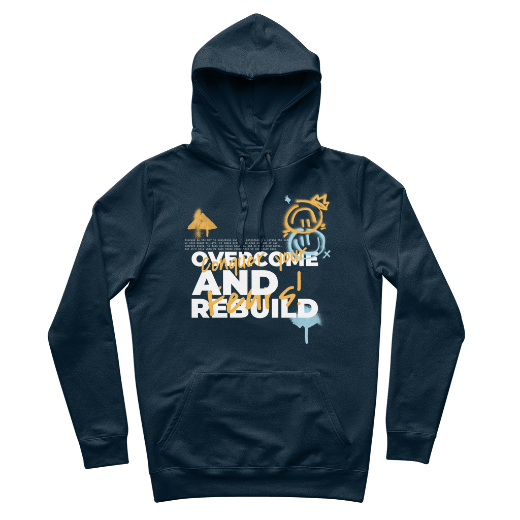 ZerofeaR Conquer 100% Organic Cotton Hoodie