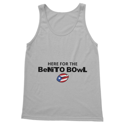 Benito Bowl Classic Adult Vest Top