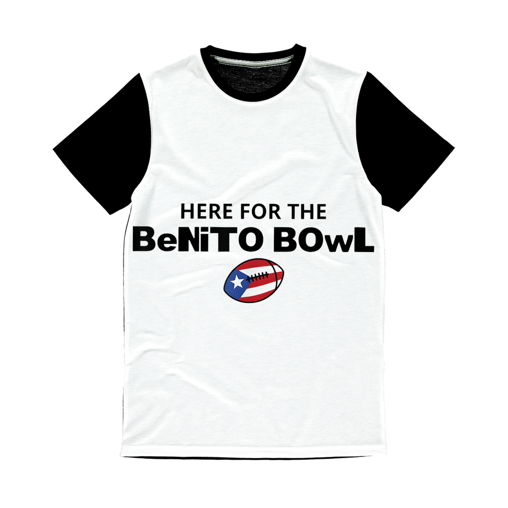 Benito Bowl Classic Sublimation Panel T-Shirt