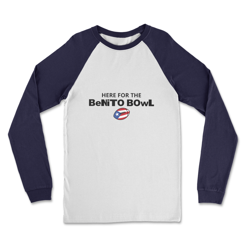 Benito Bowl Classic Raglan Long Sleeve Shirt