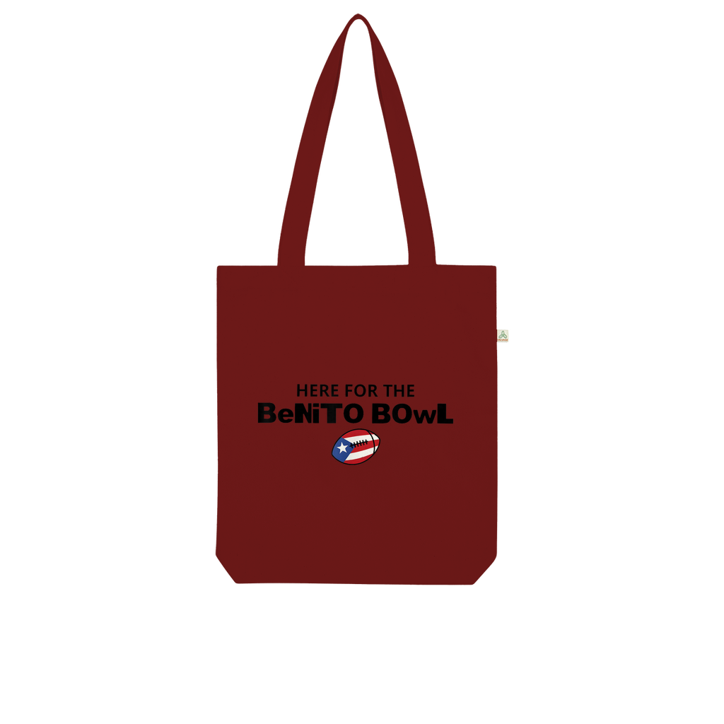 Benito Bowl Organic Tote Bag