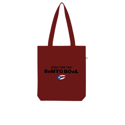 Benito Bowl Organic Tote Bag