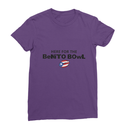 Benito Bowl Classic Women's T-Shirt