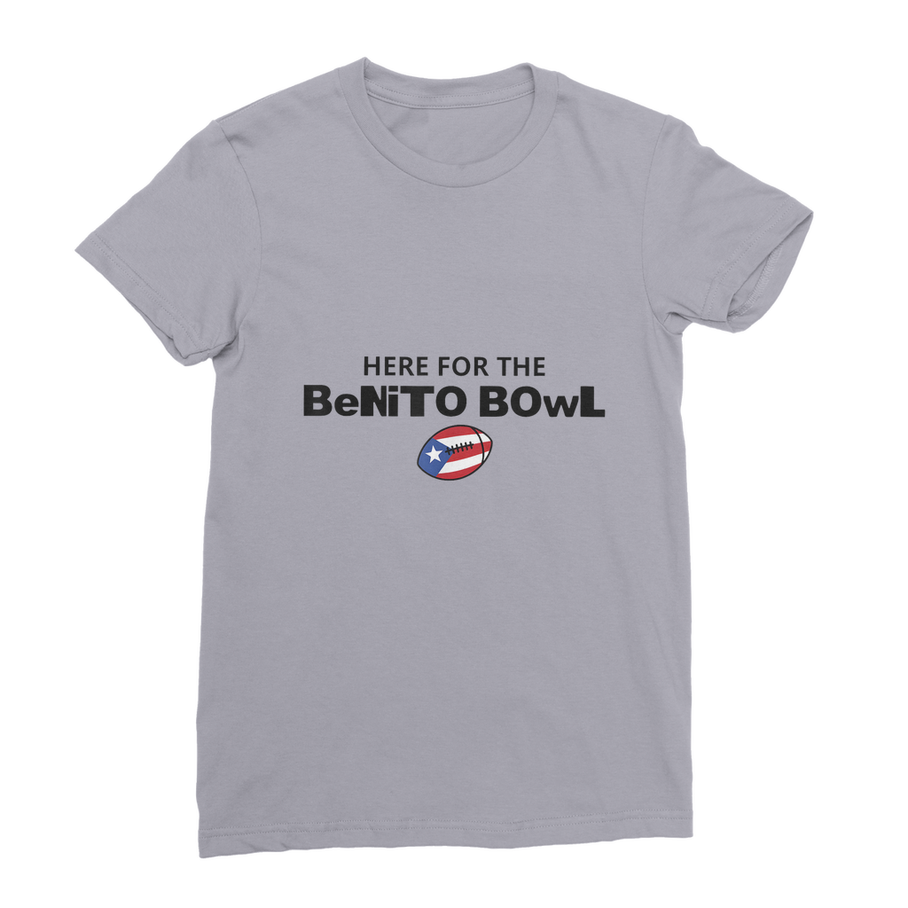 Benito Bowl Premium Jersey Women's T-Shirt