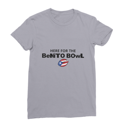 Benito Bowl Premium Jersey Women's T-Shirt