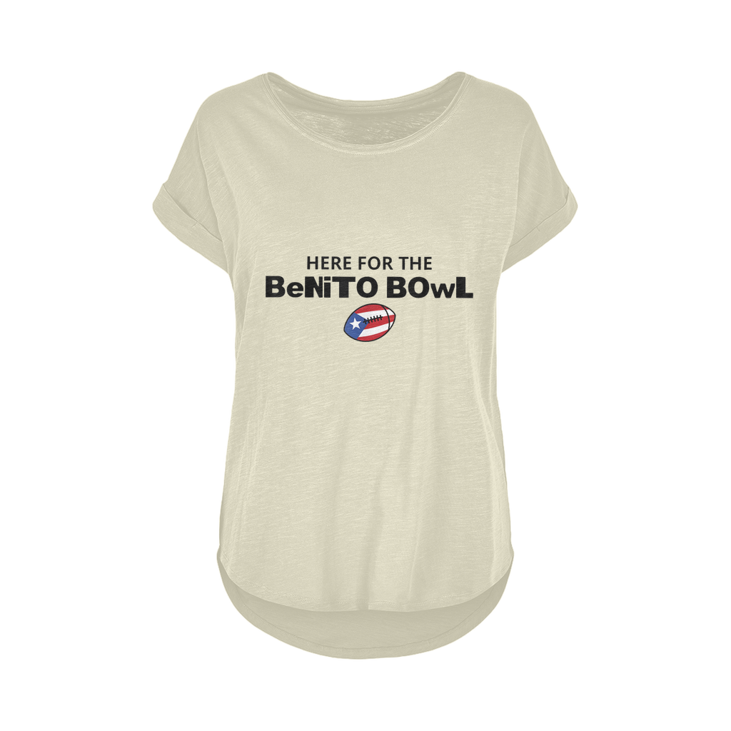 Benito Bowl Women's Long Slub T-Shirt XS-5XL