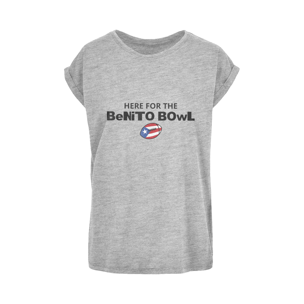 Benito Bowl Women's Extended Shoulder T-Shirt XS-5XL