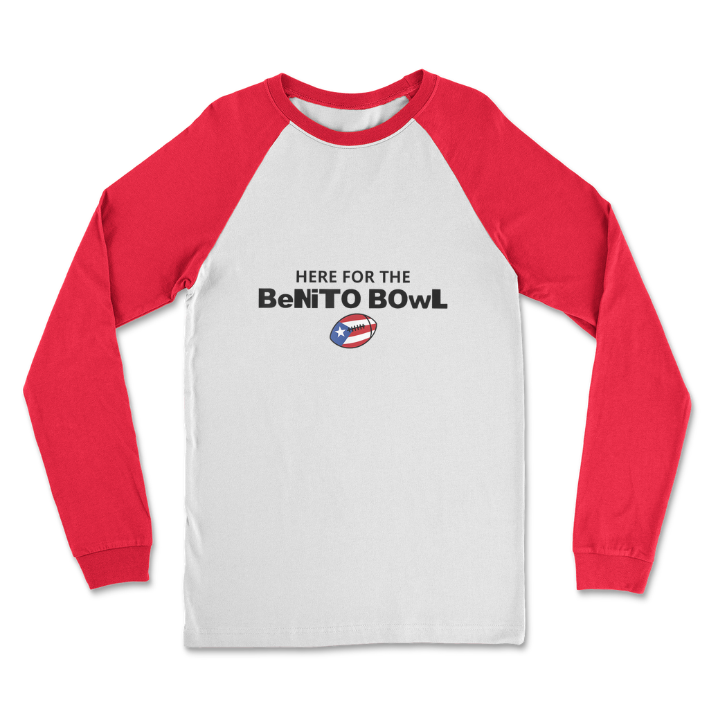 Benito Bowl Classic Raglan Long Sleeve Shirt