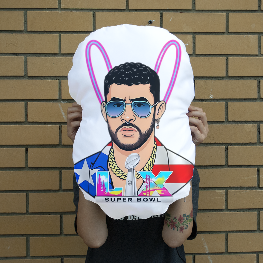 Benito Bowl Giant Face Cushion