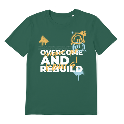 ZerofeaR Conquer Premium Organic Adult T-Shirt