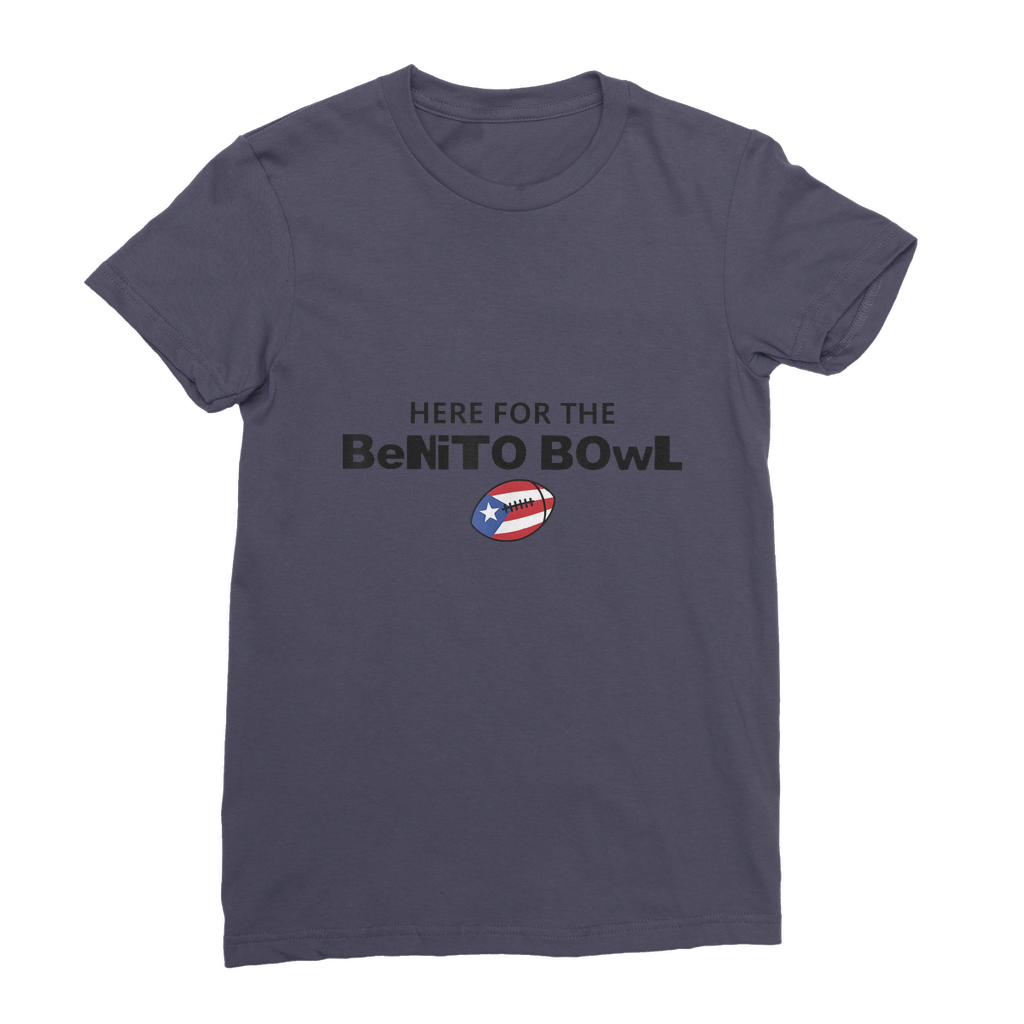 Benito Bowl Premium Jersey Women's T-Shirt