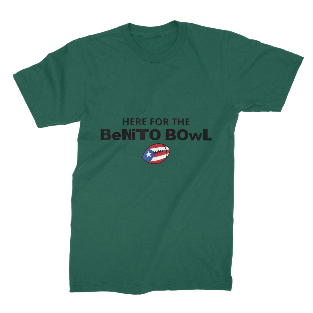 Benito Bowl Premium Jersey Adult T-Shirt