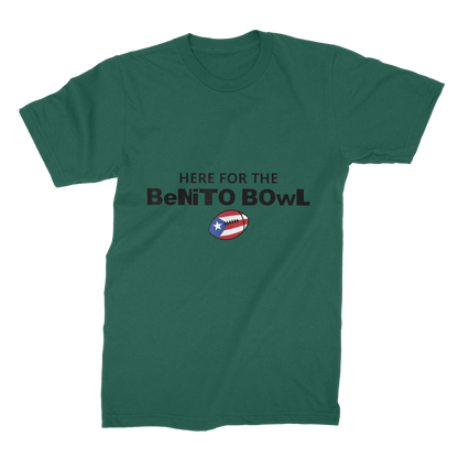 Benito Bowl Premium Jersey Adult T-Shirt