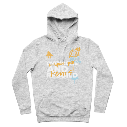 ZerofeaR Conquer 100% Organic Cotton Hoodie
