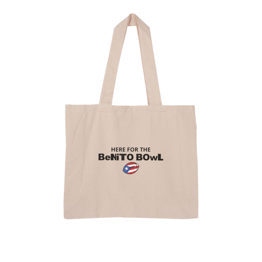 Benito Bowl Large Organic Tote Bag
