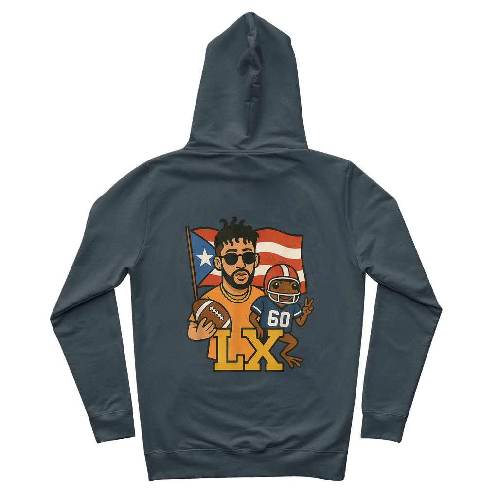 Benito Bowl 100% Organic Cotton Hoodie