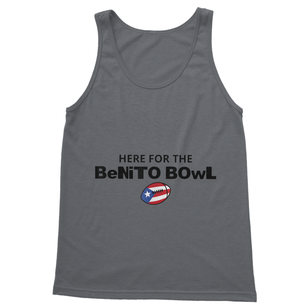 Benito Bowl Classic Adult Vest Top