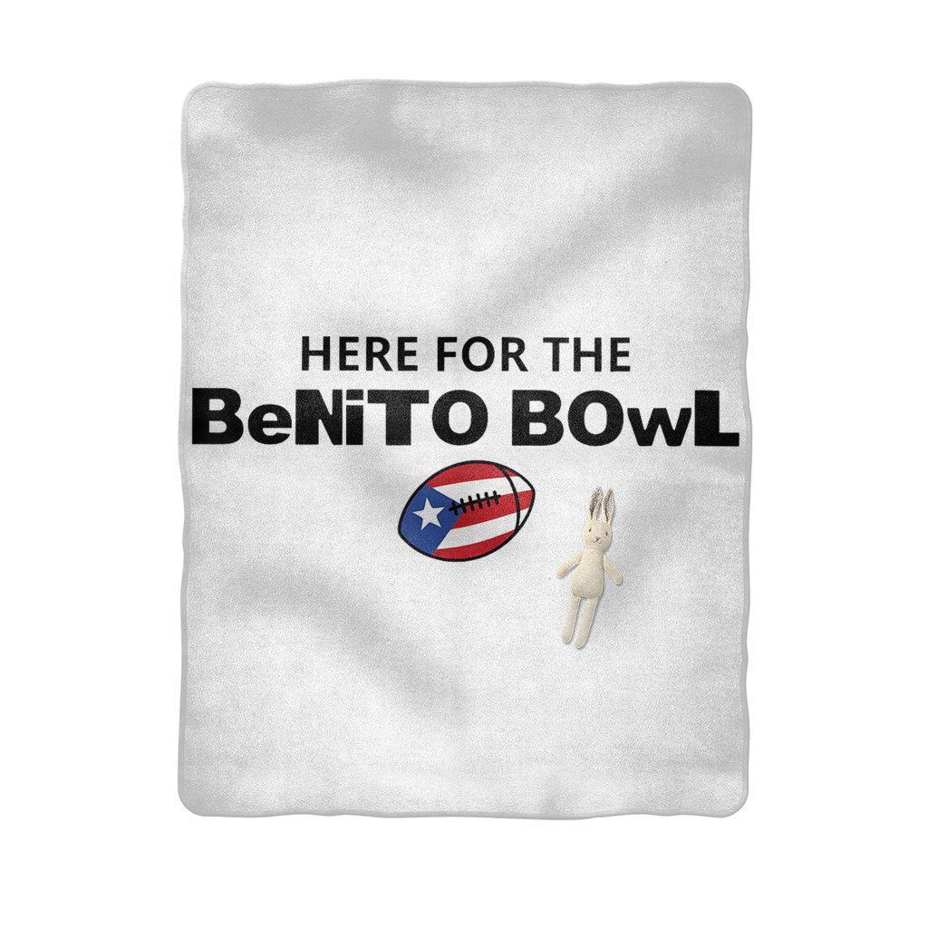 Benito Bowl Sublimation Baby Blanket