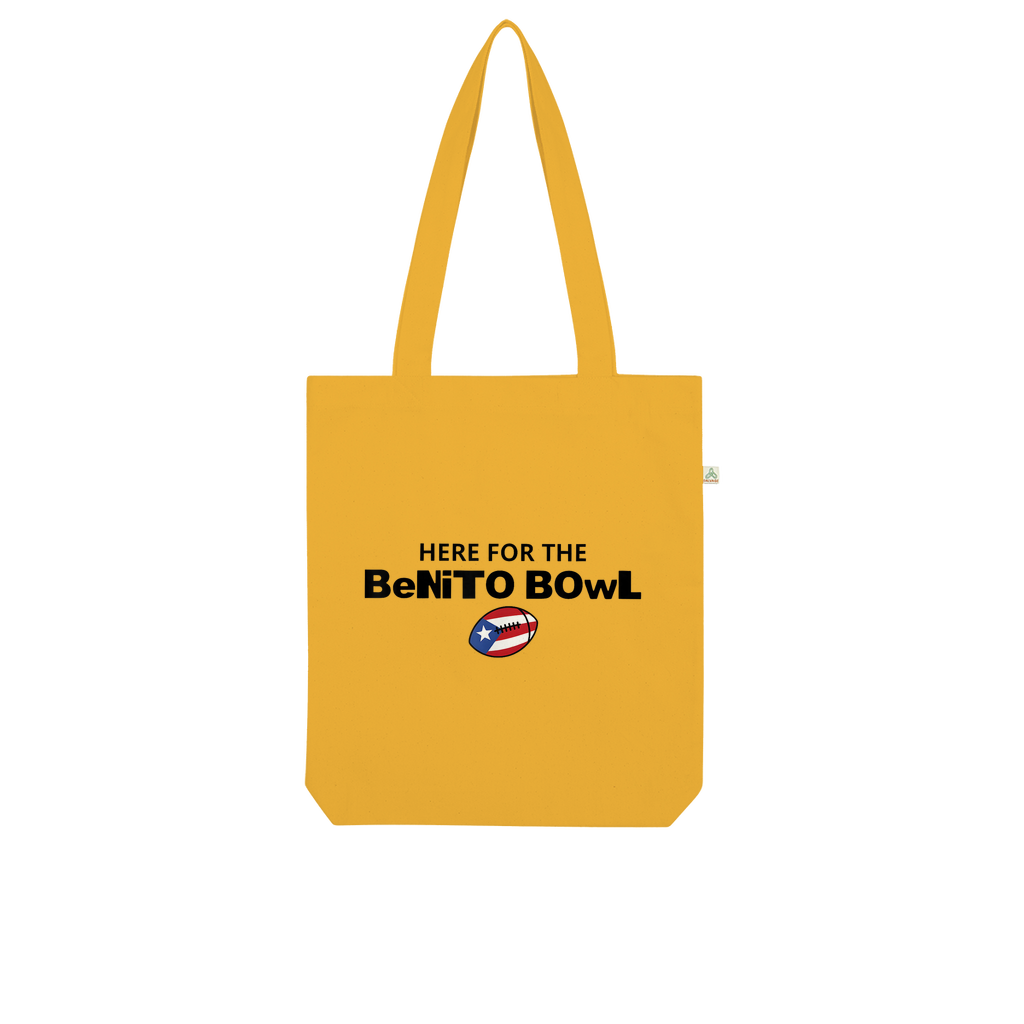 Benito Bowl Organic Tote Bag