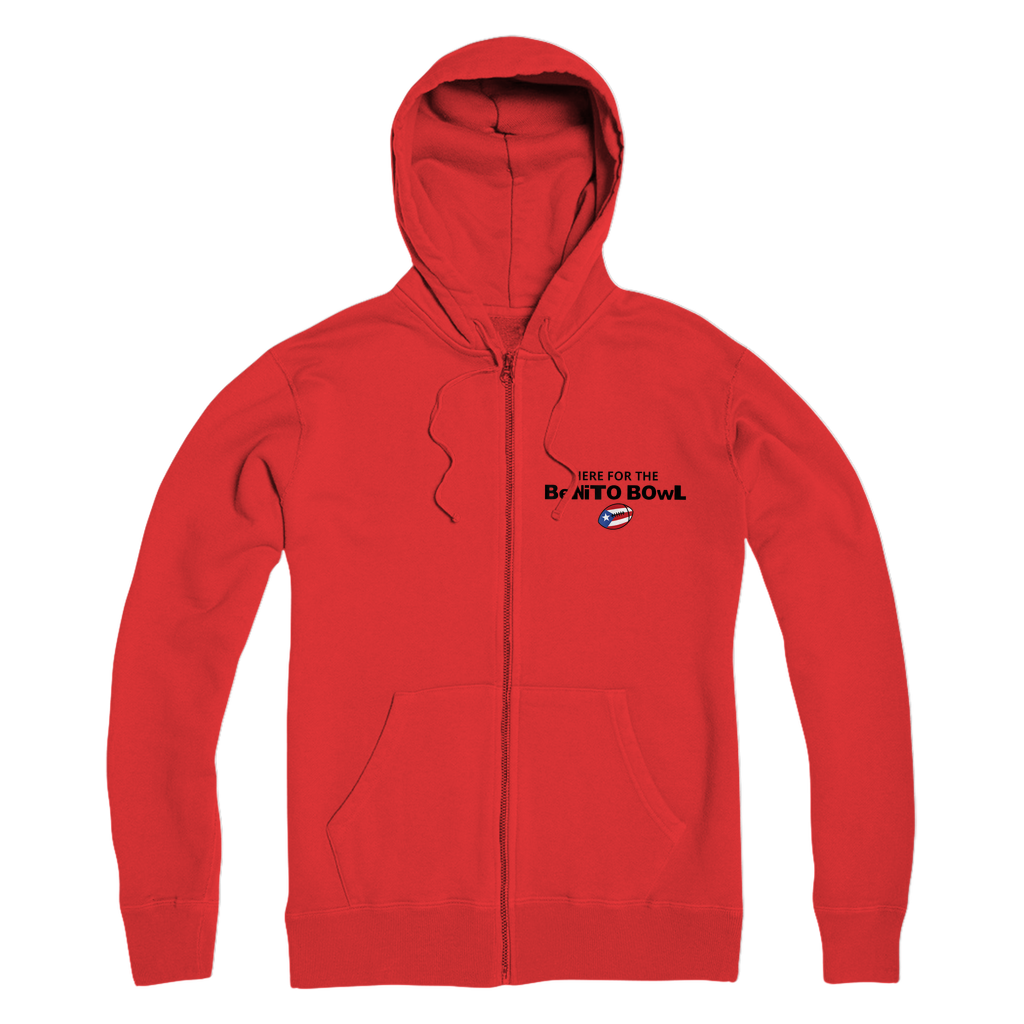 Benito Bowl Premium Adult Zip Hoodie