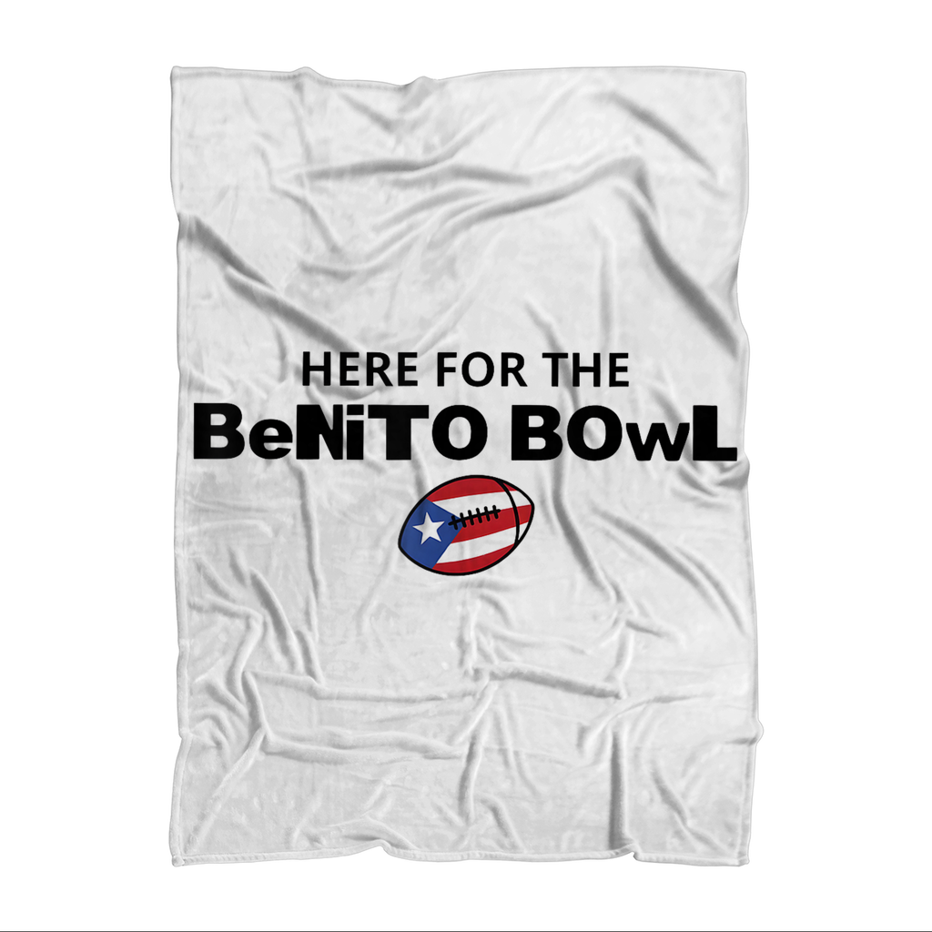Benito Bowl Sublimation Throw Blanket