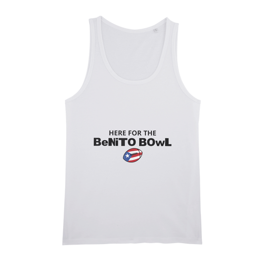 Benito Bowl Organic Jersey Unisex Tank Top
