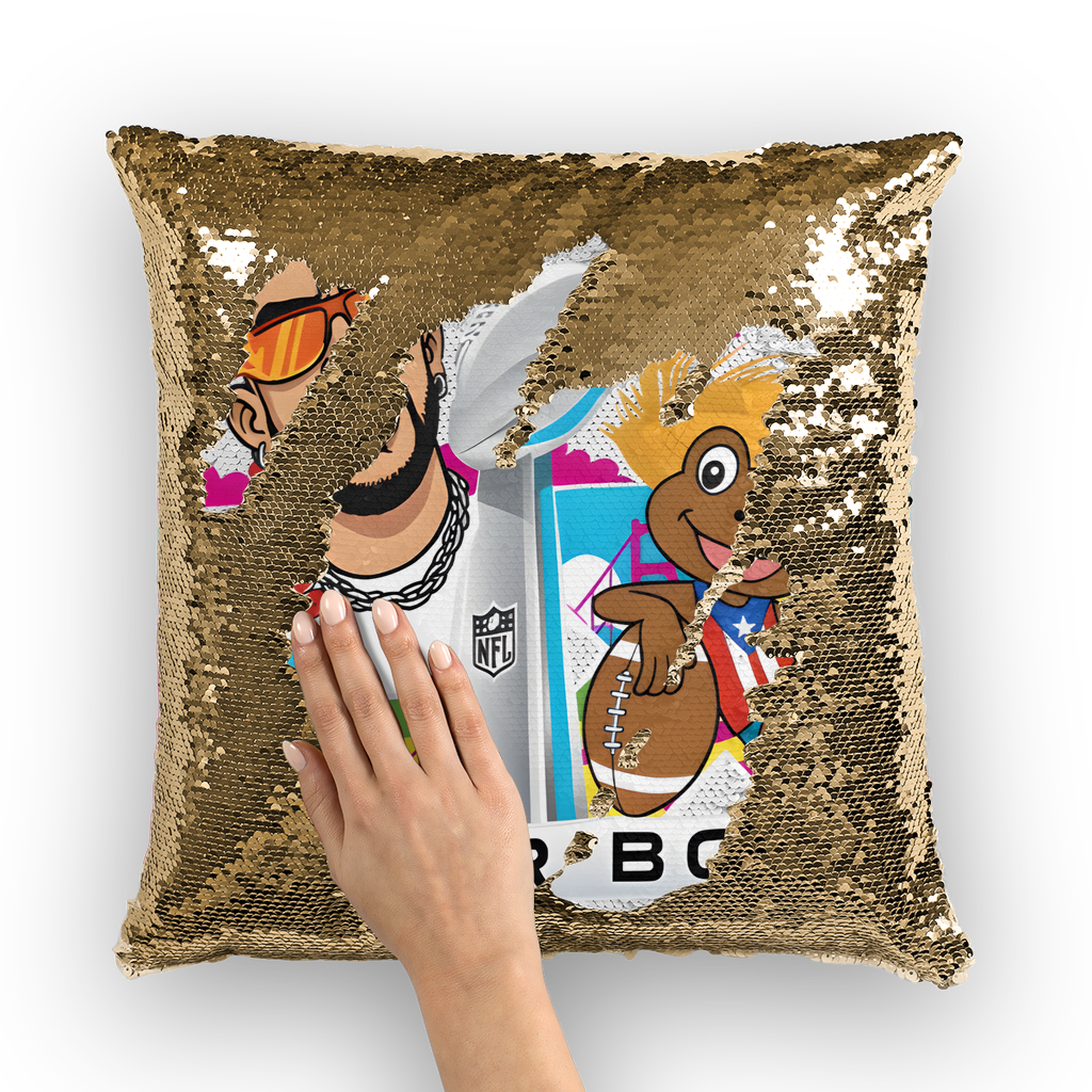 Benito Bowl Sequin Cushion Cover